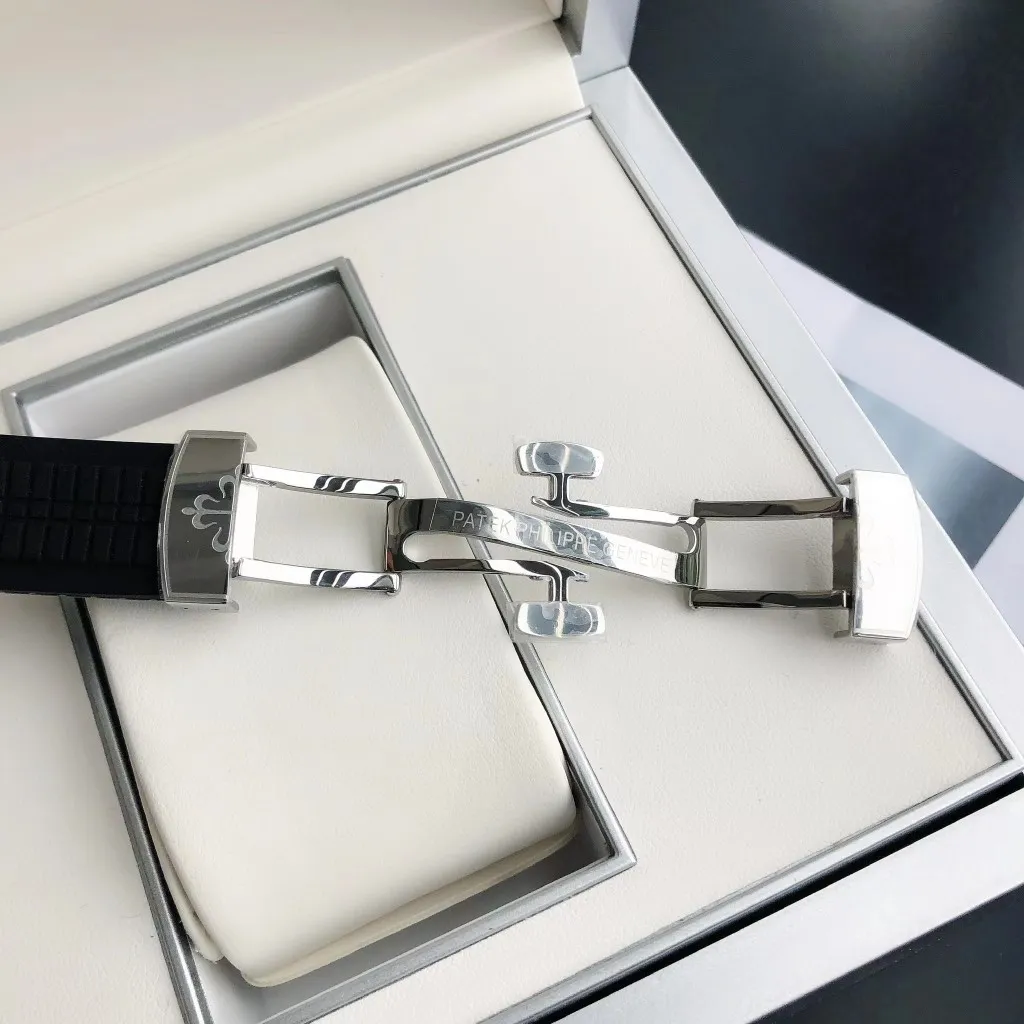 【High-end replica】💰1240! Patek Philippe's popular "Grenade" men's watch, new feedback is coming. Upgrade 1️⃣: Replace with super scratch-resistant sapphire glass mirror. Upgrade 2️⃣: Add original synchronized silicone bracelet with original buckle. Upgrade 3️⃣: Add new steel ring (316L steel) [Movement] Paired with imported fully automatic Citizen 8215 high-end movement, stable and cost-effective advantage, 0️⃣repair concerns, corrected original synchronized pendulum [Case] The CNC process of the 316L stainless steel case restores the original shell shape and curvature one to one, and pursues the original 0️⃣ gap to the extreme. [Bracelet] Adopts an imported rubber strap, a customized ergonomic bracelet, and an original buckle. [Dial] Adhering to the exquisiteness of the big manufacturers, we strictly pursue the gap between the text lines, the thickness of the scale, and the luminous color, and strive to synchronize the 0️⃣ gap with the original.
